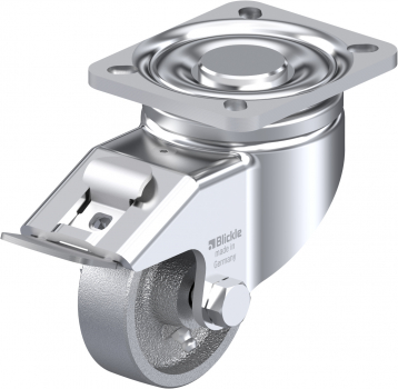 Roulettes avec blocage "stop-fix"